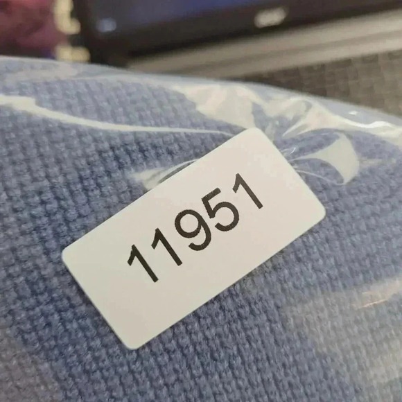 Chico's Women's Blue V-Neck Hoodie Sweater Plus 1X 30CT - Picture 7 of 7